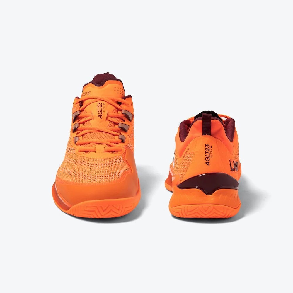Lacoste AG-LT23 Ultra Men’s Tennis Shoes - Orange - Image 3