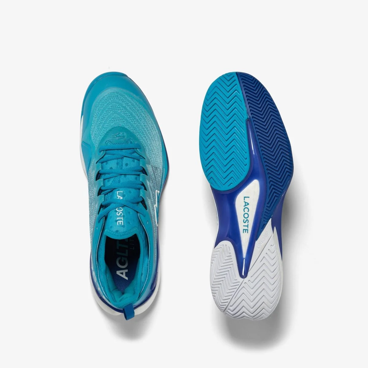 Lacoste AG-LT23 Lite Men’s Tennis Shoes - Blue - Image 4